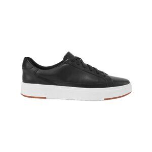 Kizik Vegas Black / White Hands-Free Leather Unisex Sneakers